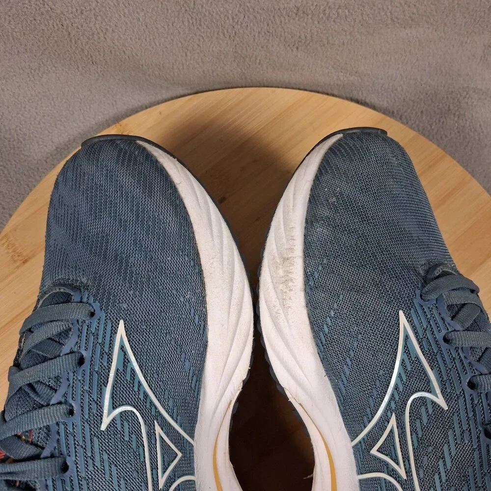 Mizuno Wave Rider 26 Womens Size 7.5 Running Shoes Sneakers Blue Athletic Gym